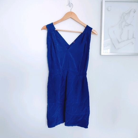 Eight Sixty Size Medium Royal Blue Mini Dress